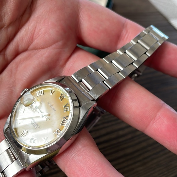 Rolex Oyster Date Precision Watch Vintage with original box - Picture 13 of 14